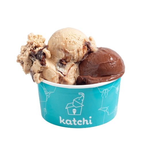 Hazelnut Praliné & Chocolate, 160 ml - katchi-ice.com