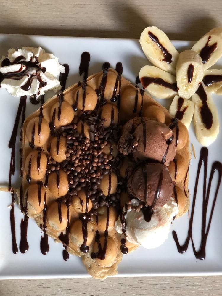 Banana Bubble Waffel von Katchi, Foto 5