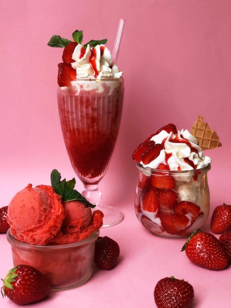 Erdbeer-Milchshake von Katchi, Foto 4