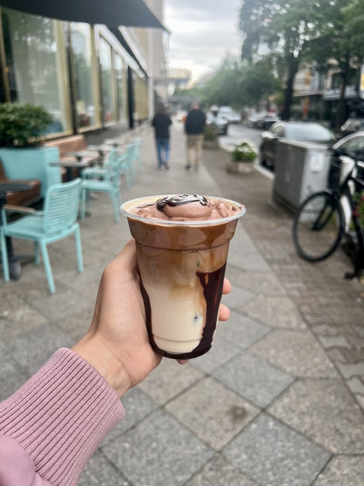 Iced Coffee bei Katchi Ice Cream Berlin