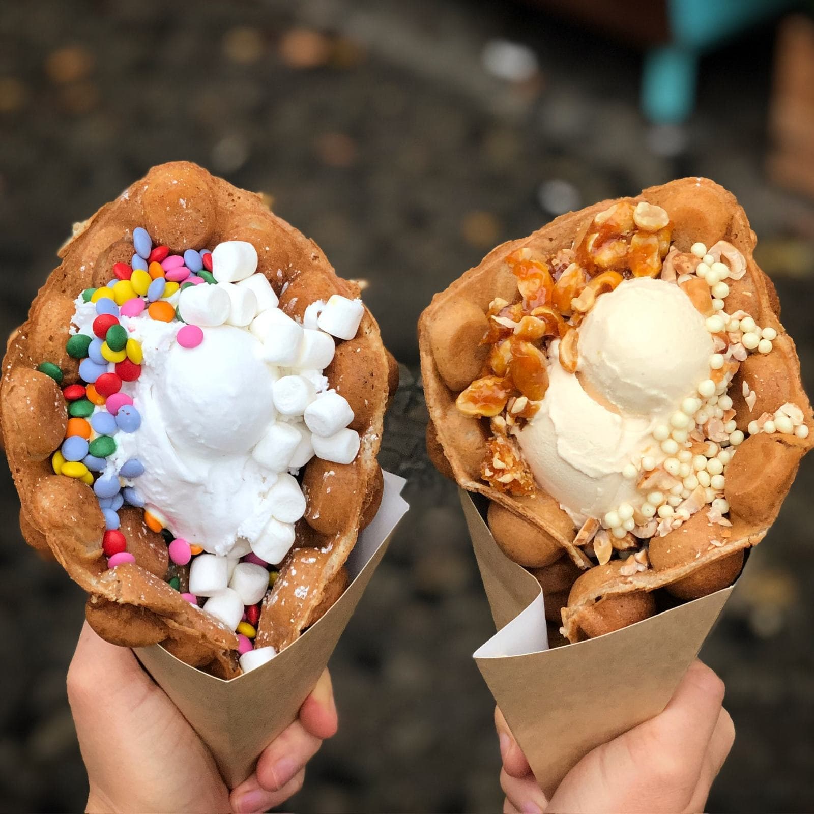 Katchi Waffel bei Katchi Ice Cream Berlin