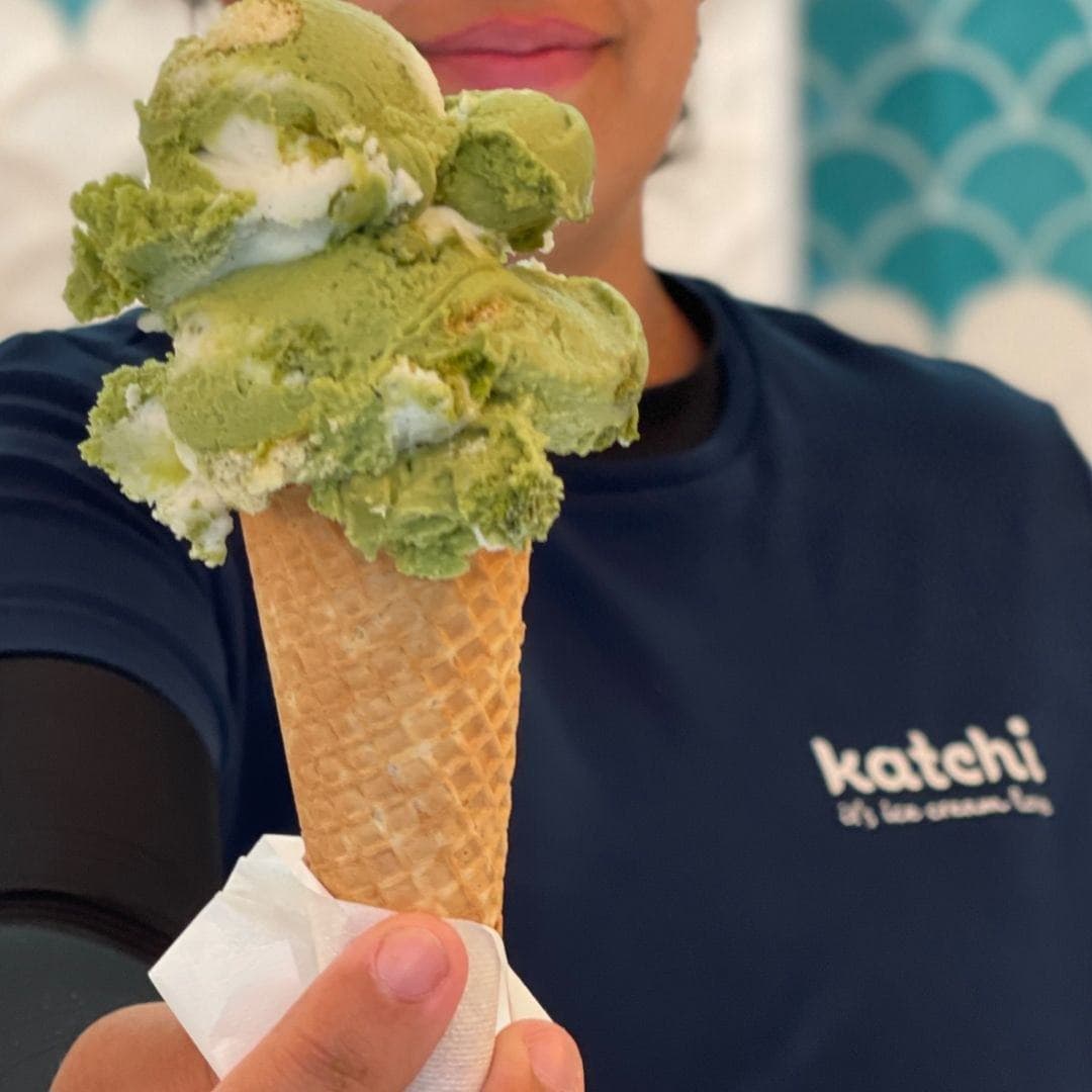 Matcha MiSu bei Katchi Ice Cream Berlin