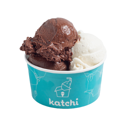 Was kostet eine Kugel Eis? Zwei Eiskugeln bei Katchi