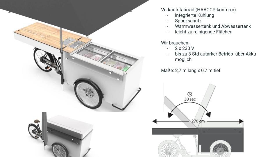 Spaghettieis im hausgemachten Katchi Waffel-Körbchen, getoppt mit Erdbeersoße und Pistazienstreuseln