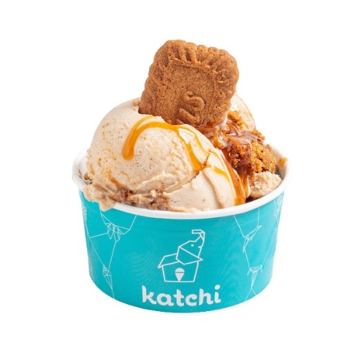 Biscoff Caramel Ice Cream, 160 ml - katchi-ice.com