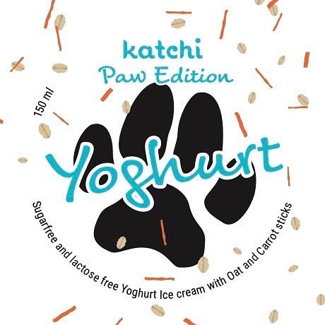 Paw Edition - Joghurt (Hundeeis), 160 ml - katchi-ice.com
